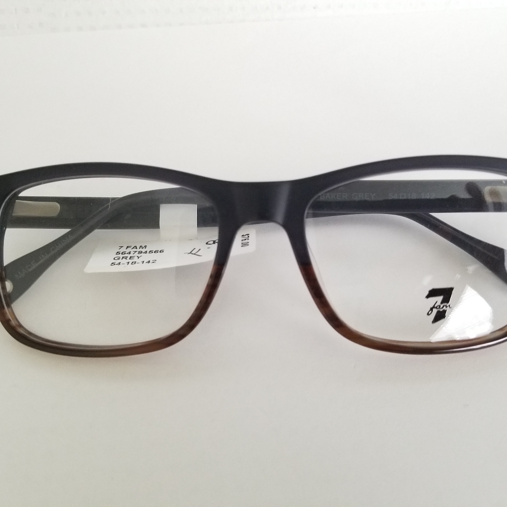 Eyeglasse 7 For All Mankind Men Grey 54-18-142